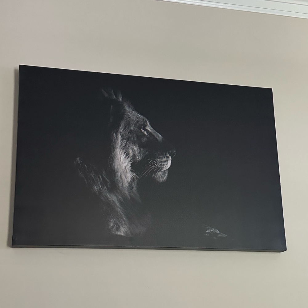 LION CANVAS WALL ART